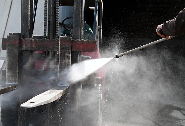 Post-Construction Pressure Washing in Alvord, TX
